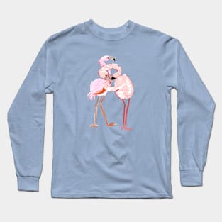 A flamingo never changes his Pink Long Sleeve T-Shirt